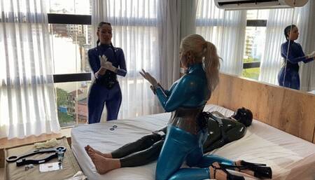 TWO SADIC QUEENS AND A SLAVE