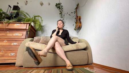 dangling leather loafer wmv