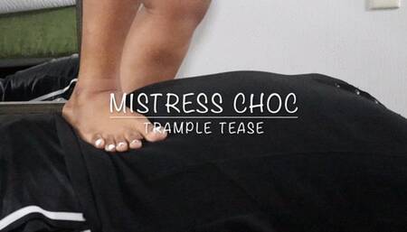 Mistress Chocolate Trample Tease