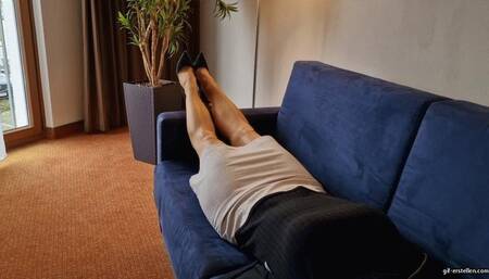 Helenas nylon feet are tied and licked HD wmv 1920x1080