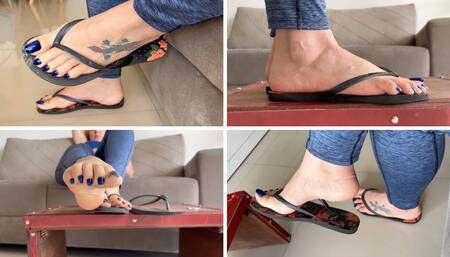 These Brazilian flip flops are so sexy