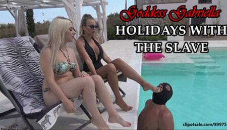 GABRIELLA & DOMINIQUE - Holidays in the villa - Foot domination, foot gagging, foot worship