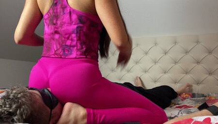 Shut Up And Feel My Ass On Your Face | Cruel Tied Hands Facesitting Ass Smother