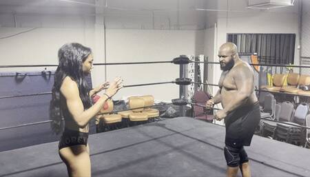 Barefoot Bear Dominates Tiny Cocoa