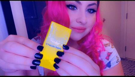 Smoking in my butterfly top