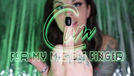 Cum For My Middle Finger HD
