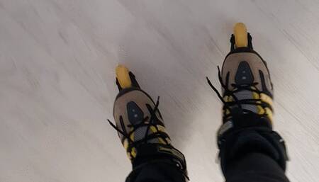 Drive a Car with Roller Blade