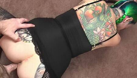 Logan bangs tattooed hottie Vibe Ryder