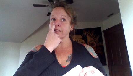 Big honks, Picking NOse!