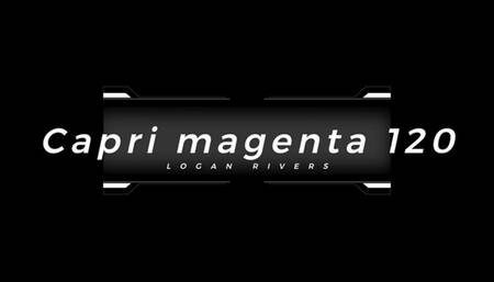 Smoking a capri magenta 120