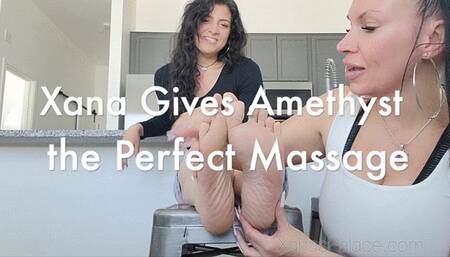 Xana Gives Amethyst the Perfect Massage