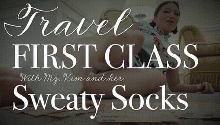 Travel First Class With Mz Kim And Her Sweaty Socks (WMV)