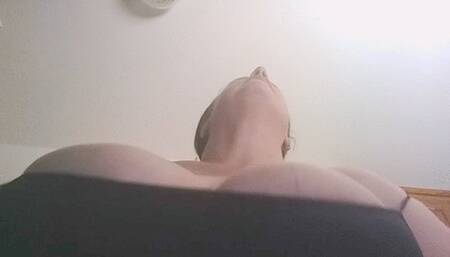 Tit worship - telling the professor how it's going to be