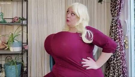BBW Breast Expansion Bimbofication *HD