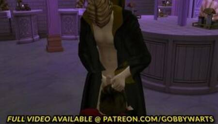 The Prefects Perfect Bathroom - Gobbywarts//Harry Potter Rule 34//Sims 4