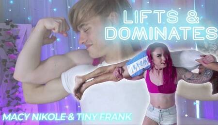 Macy Nikole Lifts & Dominates Tiny Frank UHD