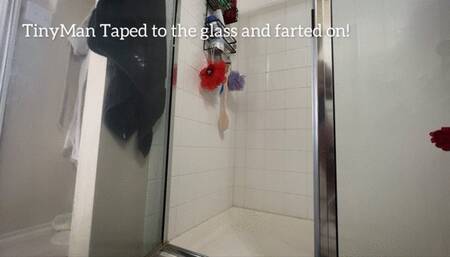 Tiny man Tapped and GASSed by Giantess Ebonybooty49