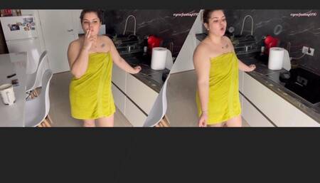 Smoking after shower