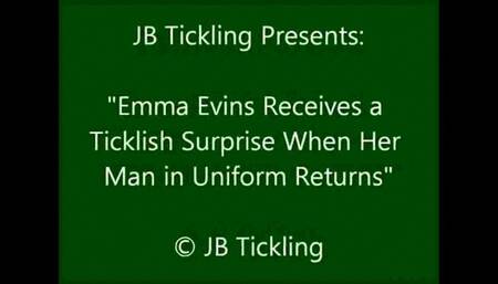 Emma Evins is the Ticklish Prisoner of Her Soldier Boyfriend - MP4