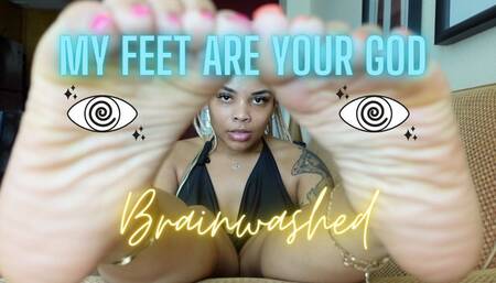 My feet are your God