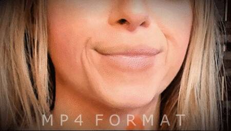 Orange Lipstick Lip Licks & Sniffs (HD) MP4