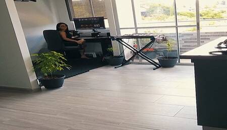 Pumped veins at my office