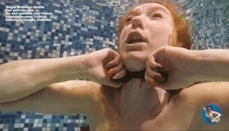 627 DL Ginger and nice dress and pantyhose