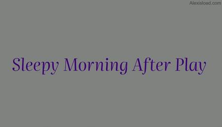 Sleepy Morning Orgasm