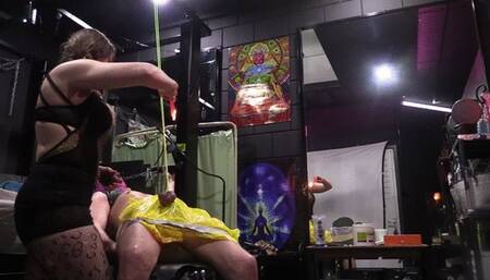 cbt kinky stretching treathment prycedelic cake session part 2