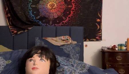 Courtney punished with stinky ass and farts