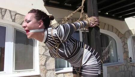 The Spain Files - Katarina Blade - Cruel Strappado Predicament in the spanish Sun - Part 3 wmv SD