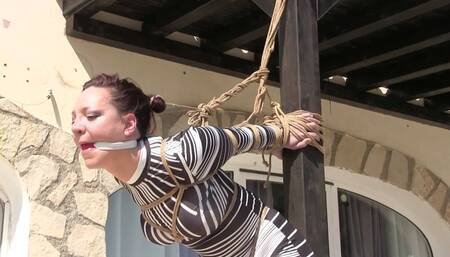 The Spain Files - Katarina Blade - Cruel Strappado Predicament in the spanish Sun - Full Clip wmv HD