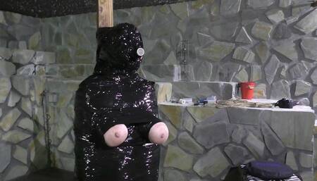 The Spain Files - Triple Layer Mummification for Busty Spanish Girl - Layer 3 and Breast Exposure - Full Clip mp4 SD