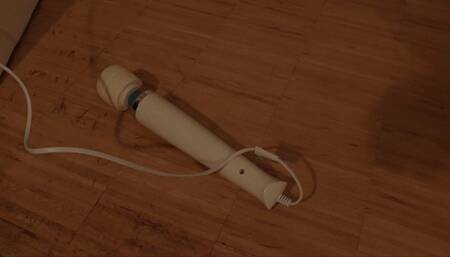 Masturbating with the magic wand (2016) (MP4)