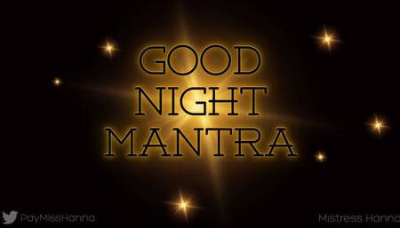 Good Night Mantra
