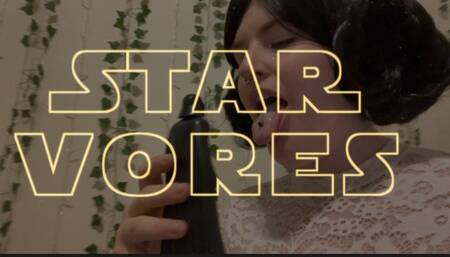 Princess Leia Shrinks And Eats Darth Vader