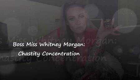 Boss Whitney Morgan Chastity Concentration - pt1 - mp4