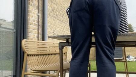 Over the trousers caning