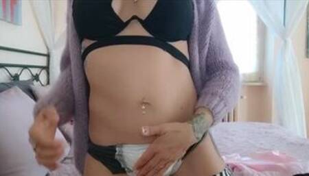 some things cannot be held back, luckily there is a diaper