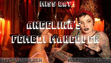 Femboi Angelina's Makeover pt 1