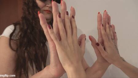 The skills of big hands and powerful palms