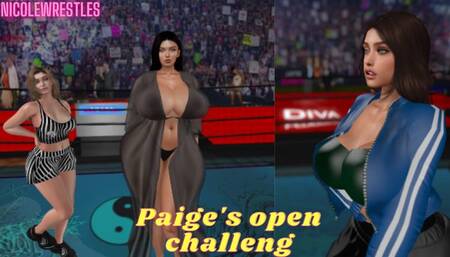 Female Wrestling: Paige's open challenge