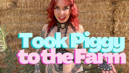 Took Piggy to the Farm Publicly Humiliated and Disowned by Scarlett Cummings Slave Task