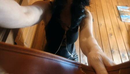 giantess turns you into tiny toilet slave