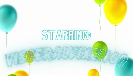 100 Balloon Mass Destruction