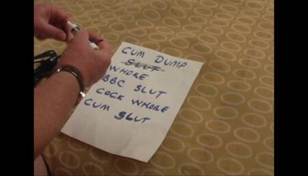 Cuckold Hubby Made To Watch His Wife Humiliated With Bodywriting Then Gang Fucked! (1 of 7 mp4)