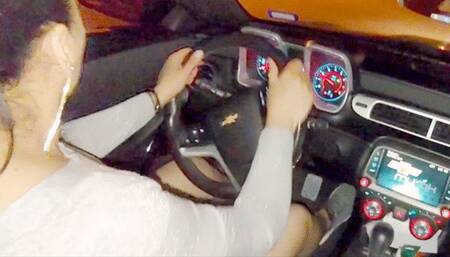 Grey Asic Tahoe & Camaro Flooring & Tire Spining