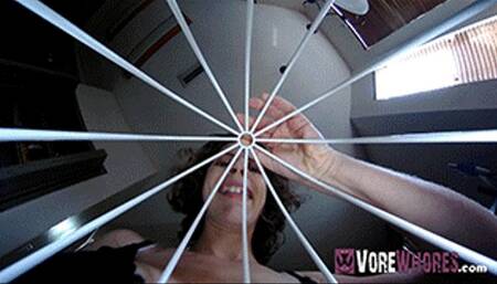 Valerie in "Where Should I Eat You?" 1080 HD Giantess Vore POV