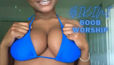 Bikini Boob Worship