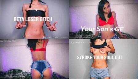 Sexy Femdom Brat Humiliation Collection! KINKS: Loser Symbol, JOI